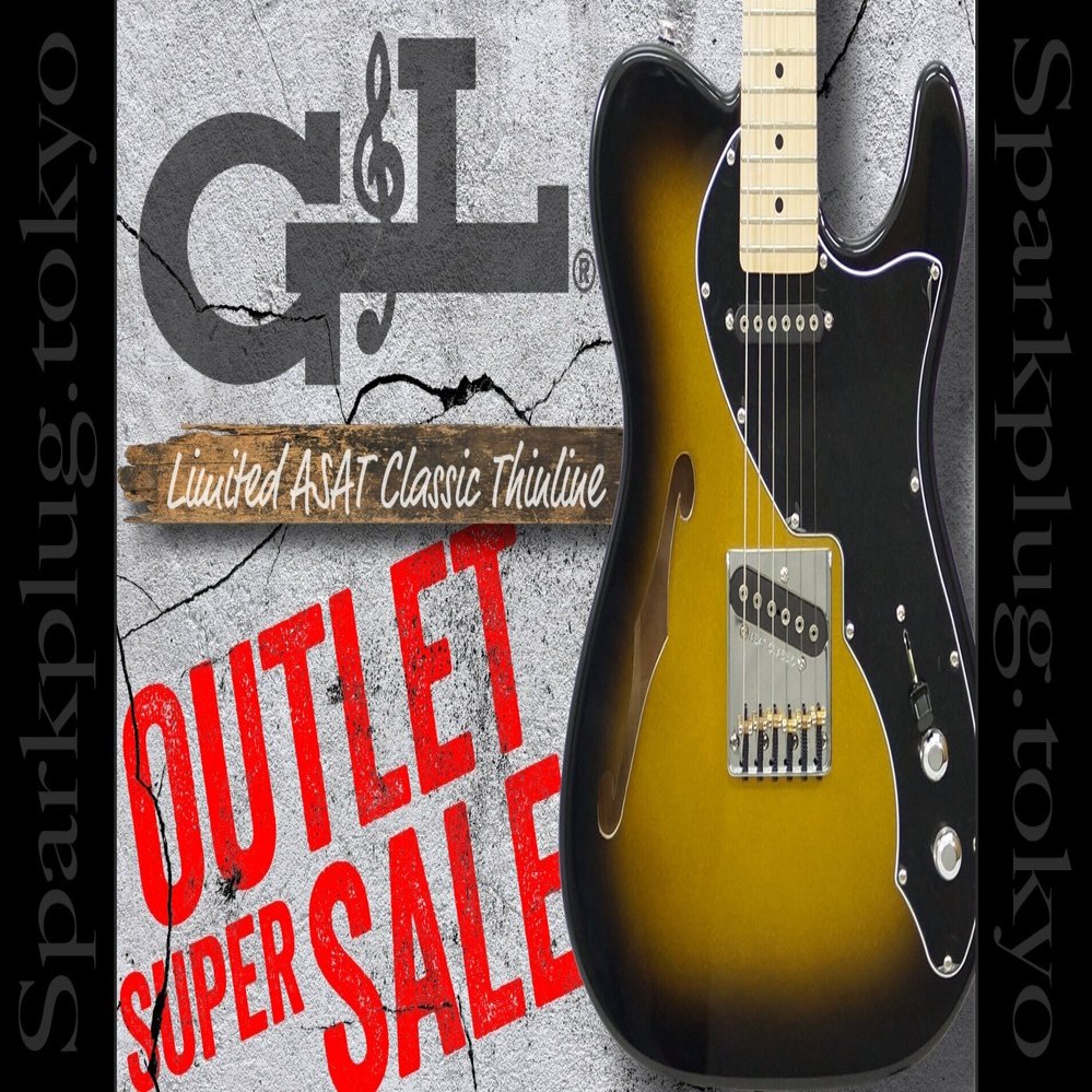 G&L祭り！2トーンゴールドバーストが印象的な限定品「ASAT Classic