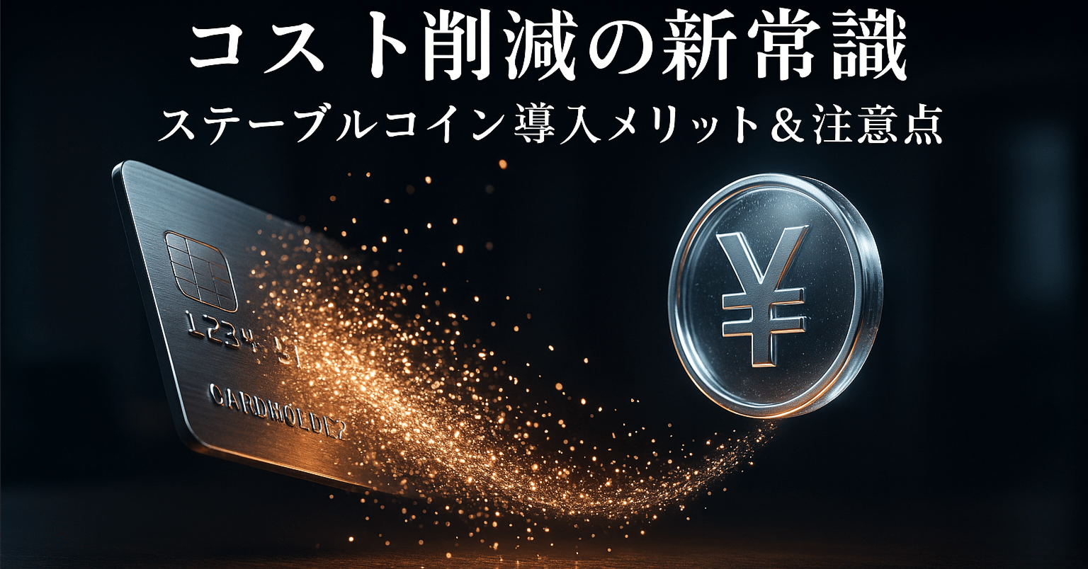 コスト削減の新常識】事業者なら知っておきたい「JPYC」決済の導入メリットと注意点｜農情人