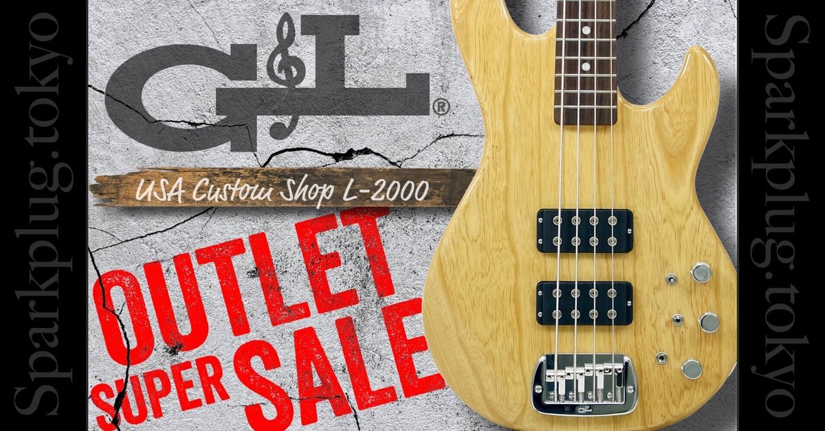 G&L祭り！USAカスタムショップ製の極上「L-2000」！こちらは王道の