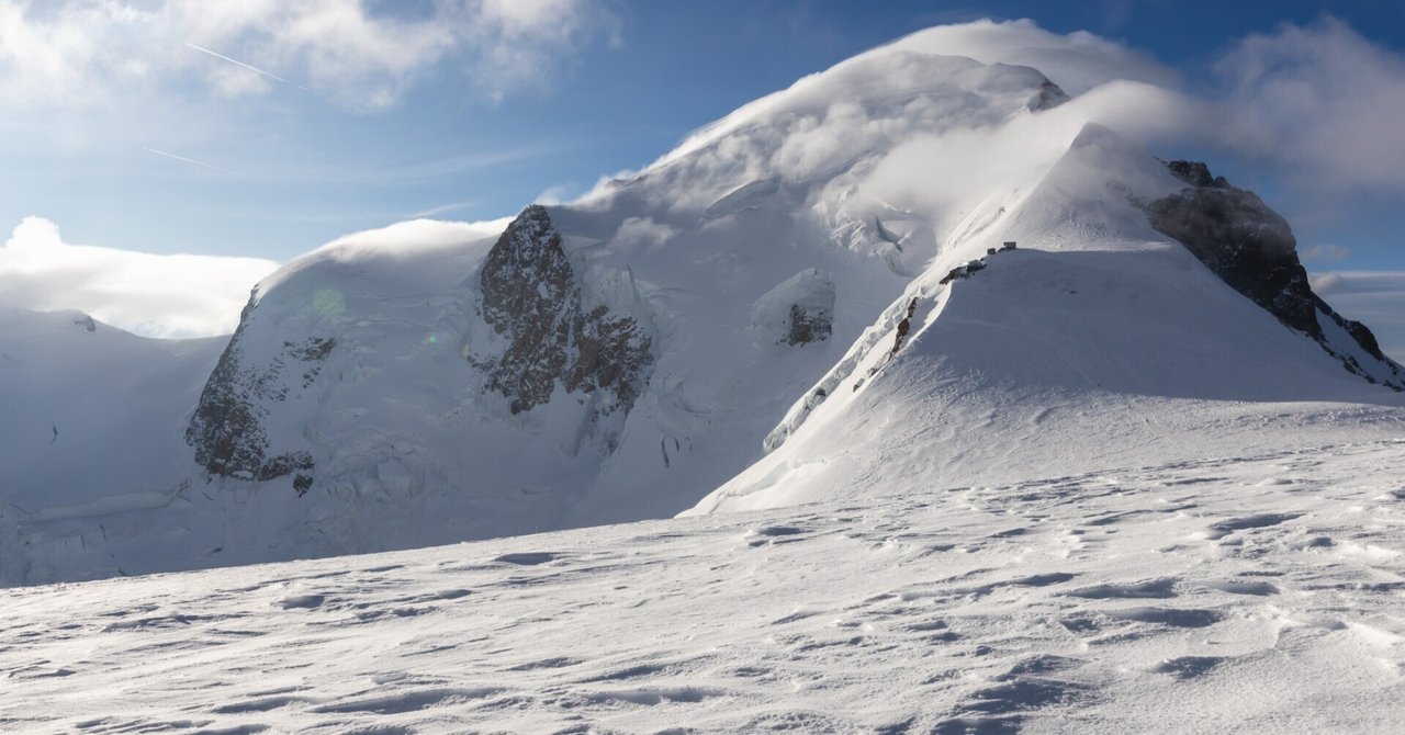 山の写真｜純白のMont Blanc - モンブラン｜jun｜自然や旅の写真をお