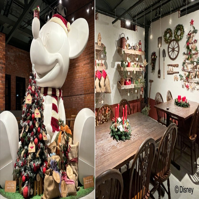 ディズニーの世界観で楽しむクリスマス】「Disney HARVEST MARKET」で