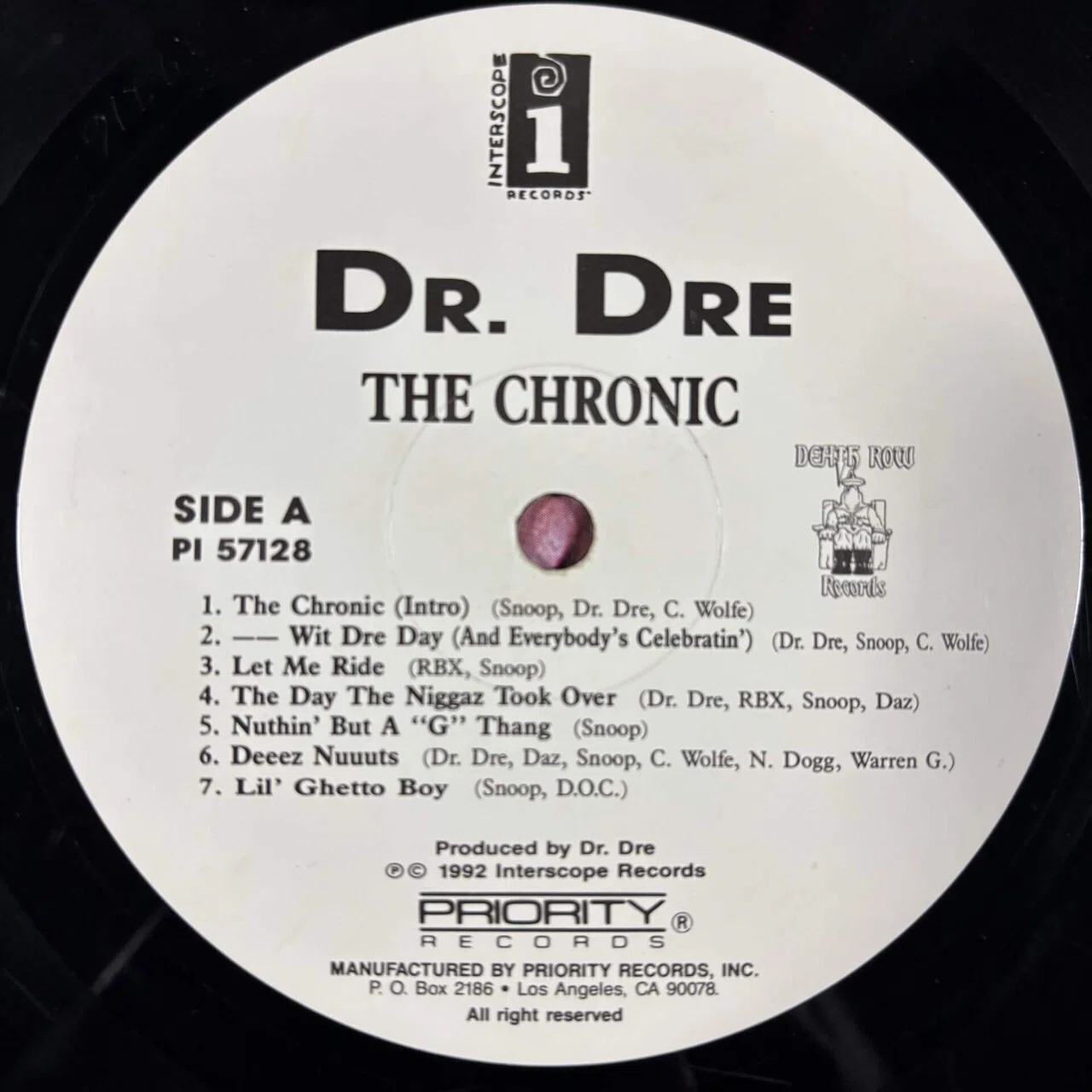 96年盤 Dr. Dre The Chronic レコード Dr. Dre / The Chronic｜HIP HOP JUNKIEEES
