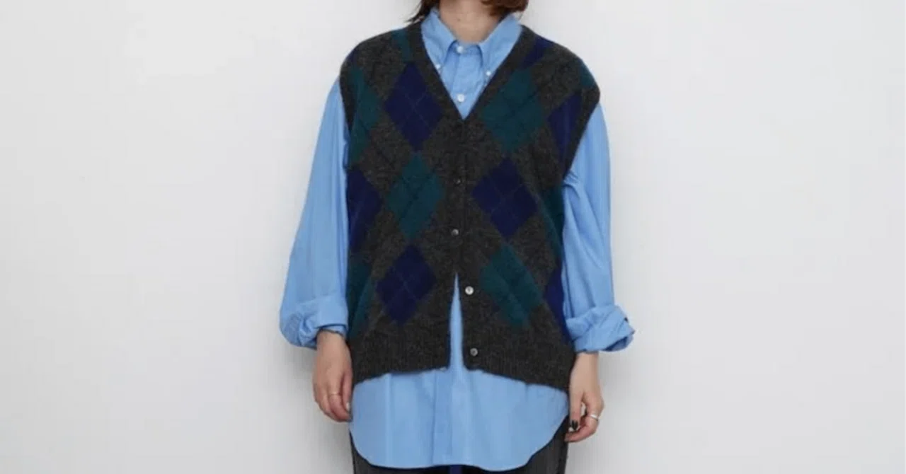THE SHINZONE】伝統とぬくもりを感じるARGYLE KNIT VEST｜THIRTY' THIRTY'