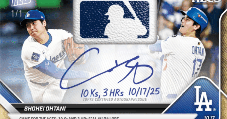 2025年ワールドシリーズ完全保存版】大谷翔平の伝説がTopps MLBカード