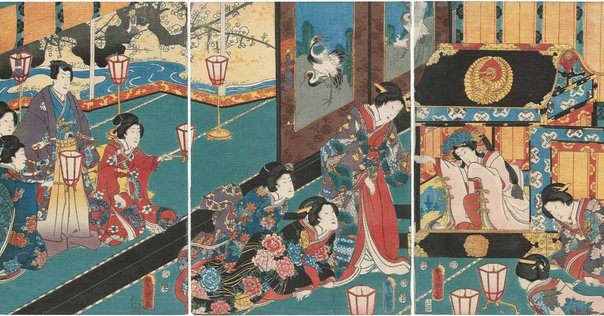 葛飾北斎作 浮世絵版画「絵本 隅田川両岸一覧」中巻 越前和紙複製画