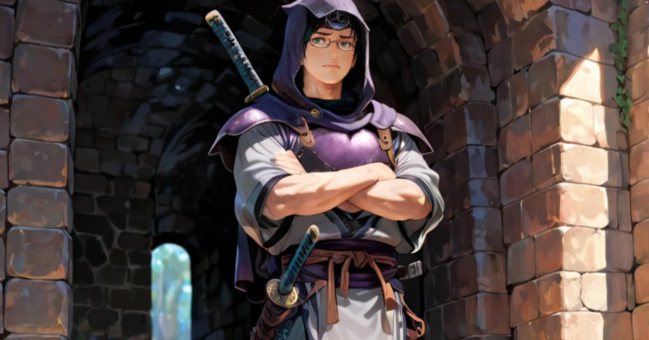 StableDiffusion、ファンタジーキャラジェネレーター⑮ニンジャ男｜およよ