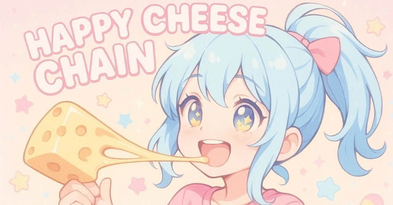 NEW Release｜Happy Cheese Chain — 作業に合うHAPPY BGM（Kawaii Future Bass）｜マカロニ