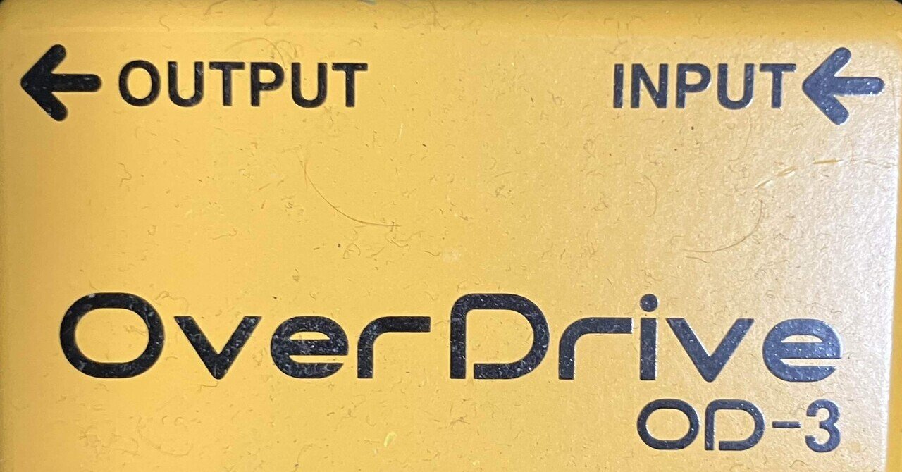 BOSS OD-3｜コンペーa.k.a.KEIOH