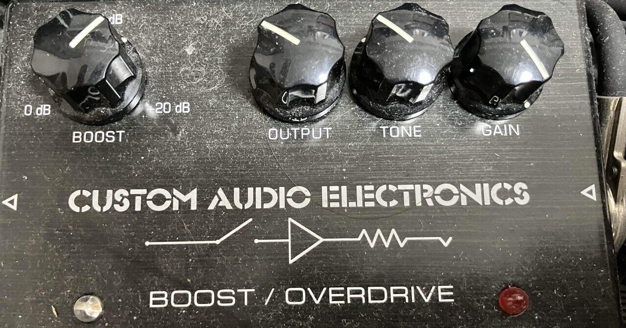 MXR CAE MC402 Boost Overdrive オーバードライブ MXR® CAE BOOST/OVERDRIVE - Dunlop