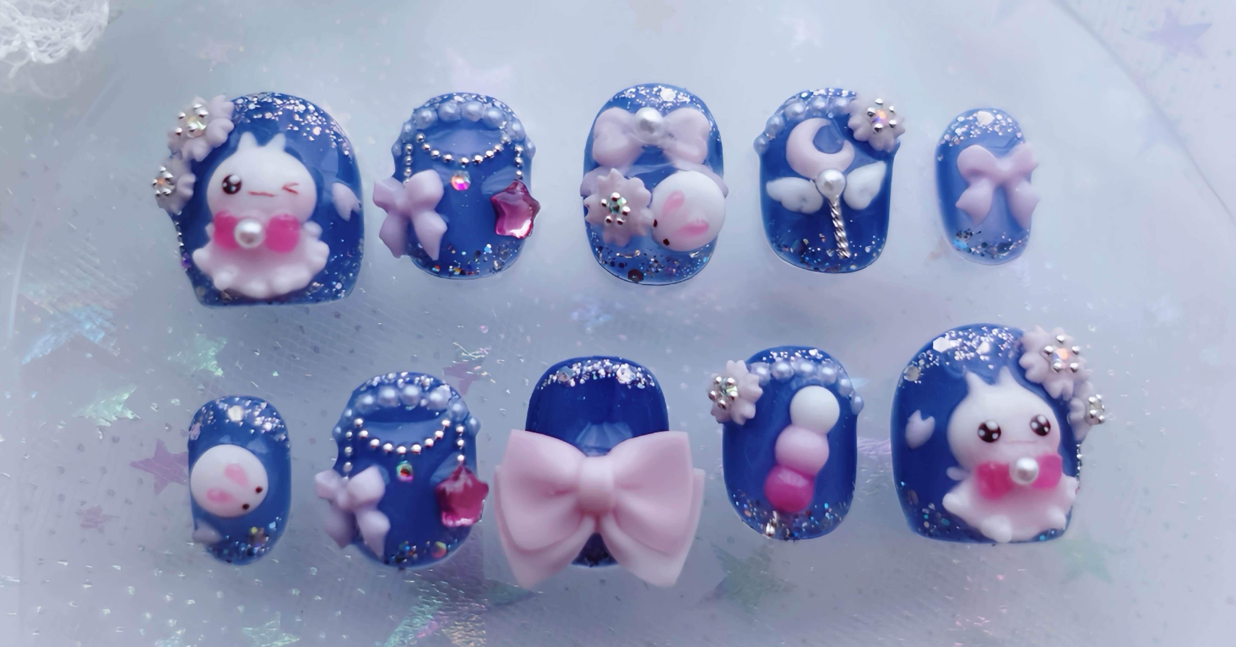 3Dネイル初心者必見】 オリジナルネイルパーツをモールド化して