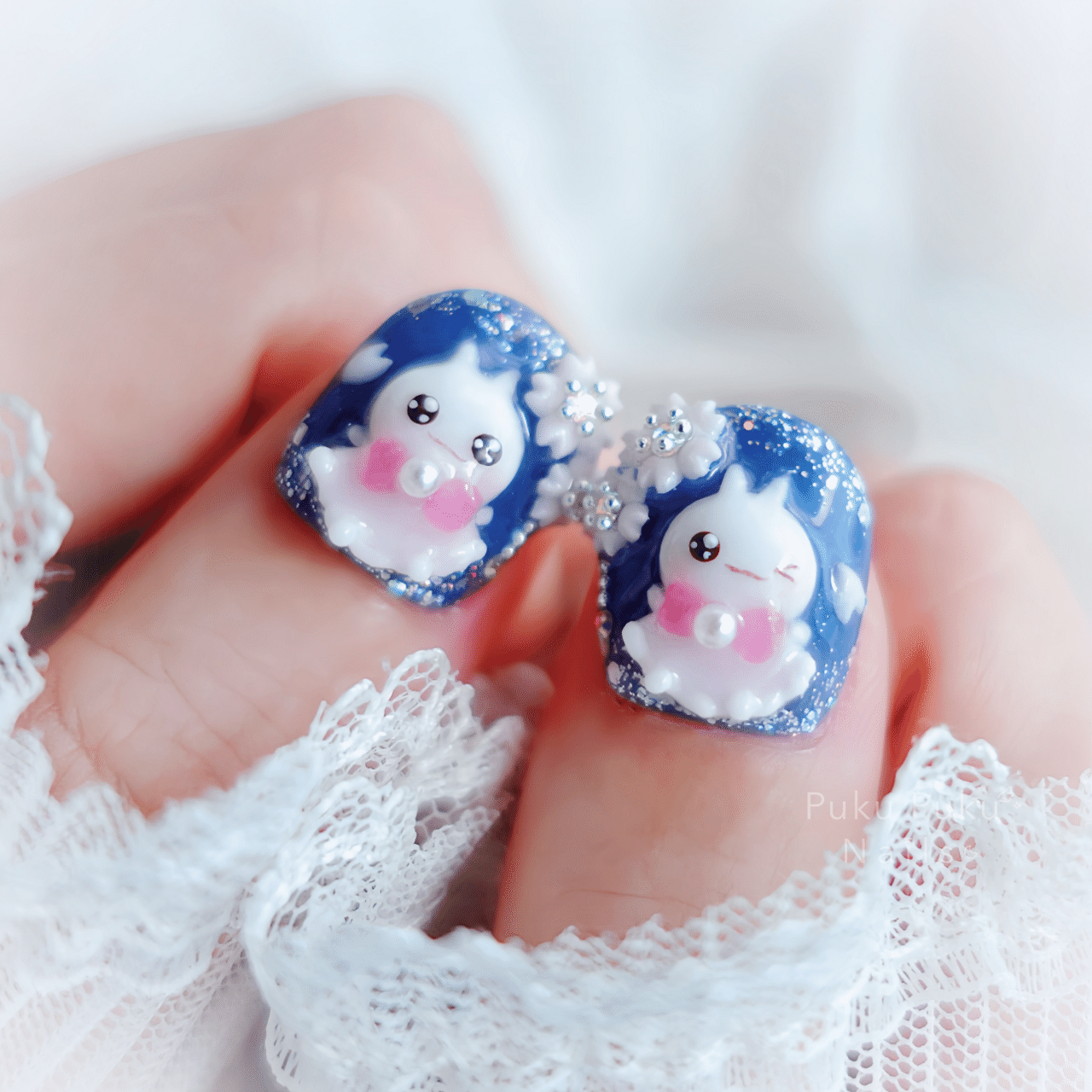 3Dネイル初心者必見】 オリジナルネイルパーツをモールド化して