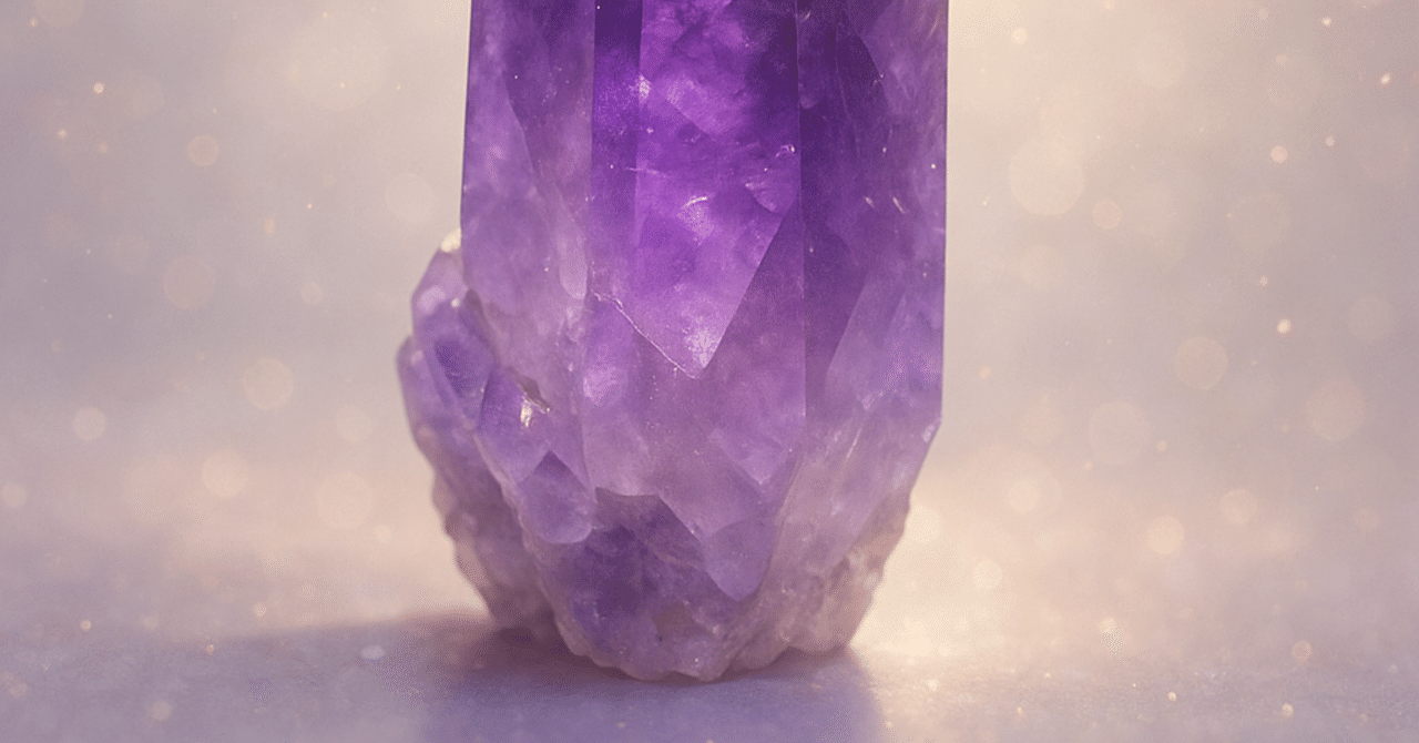 時を宿す紫ー静かに場を整えるアメジスト原石ー アメジストドームと