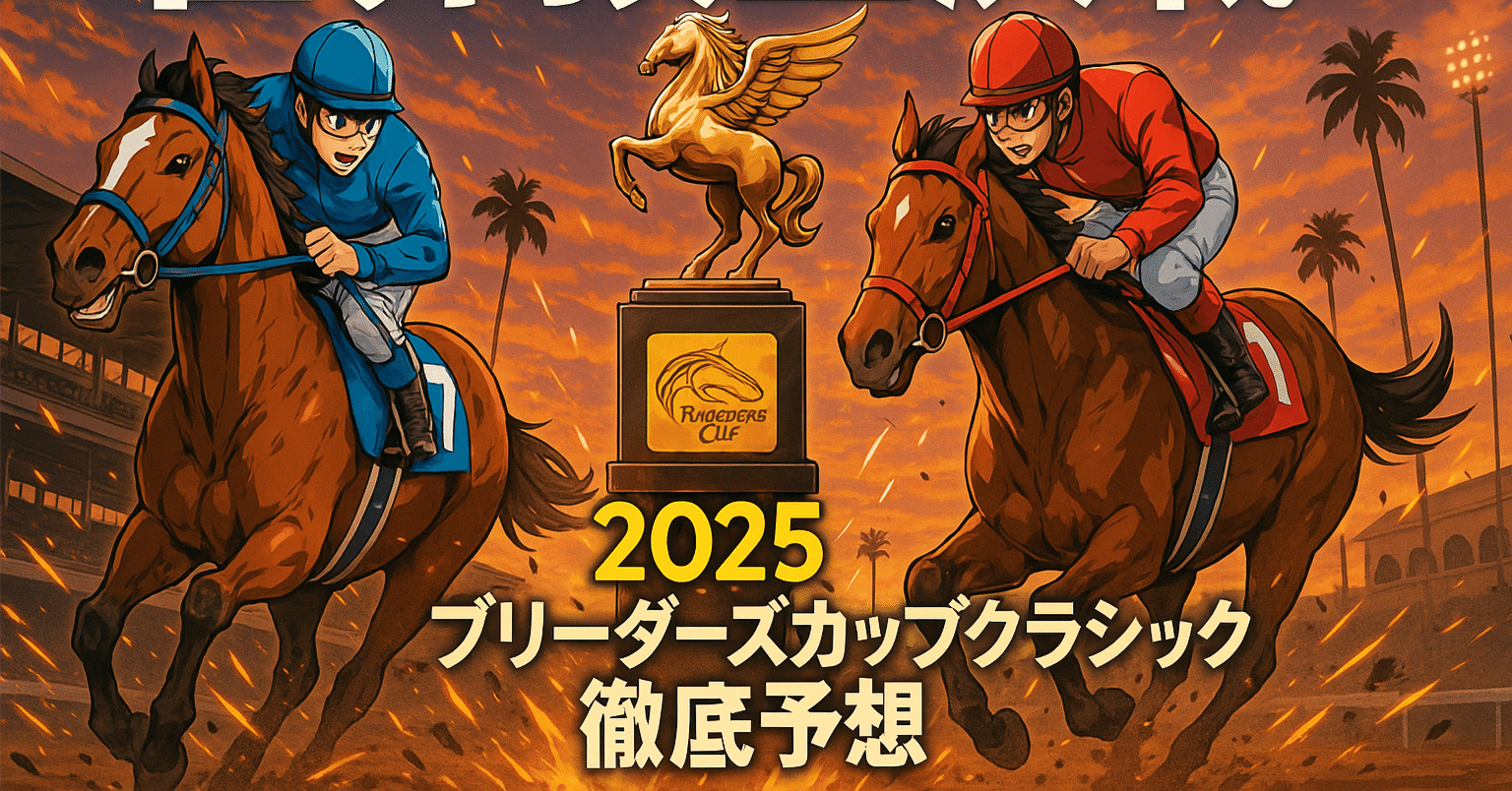 2025年ブリーダーズカップクラシック、勝つのは誰？海外オッズから勝利