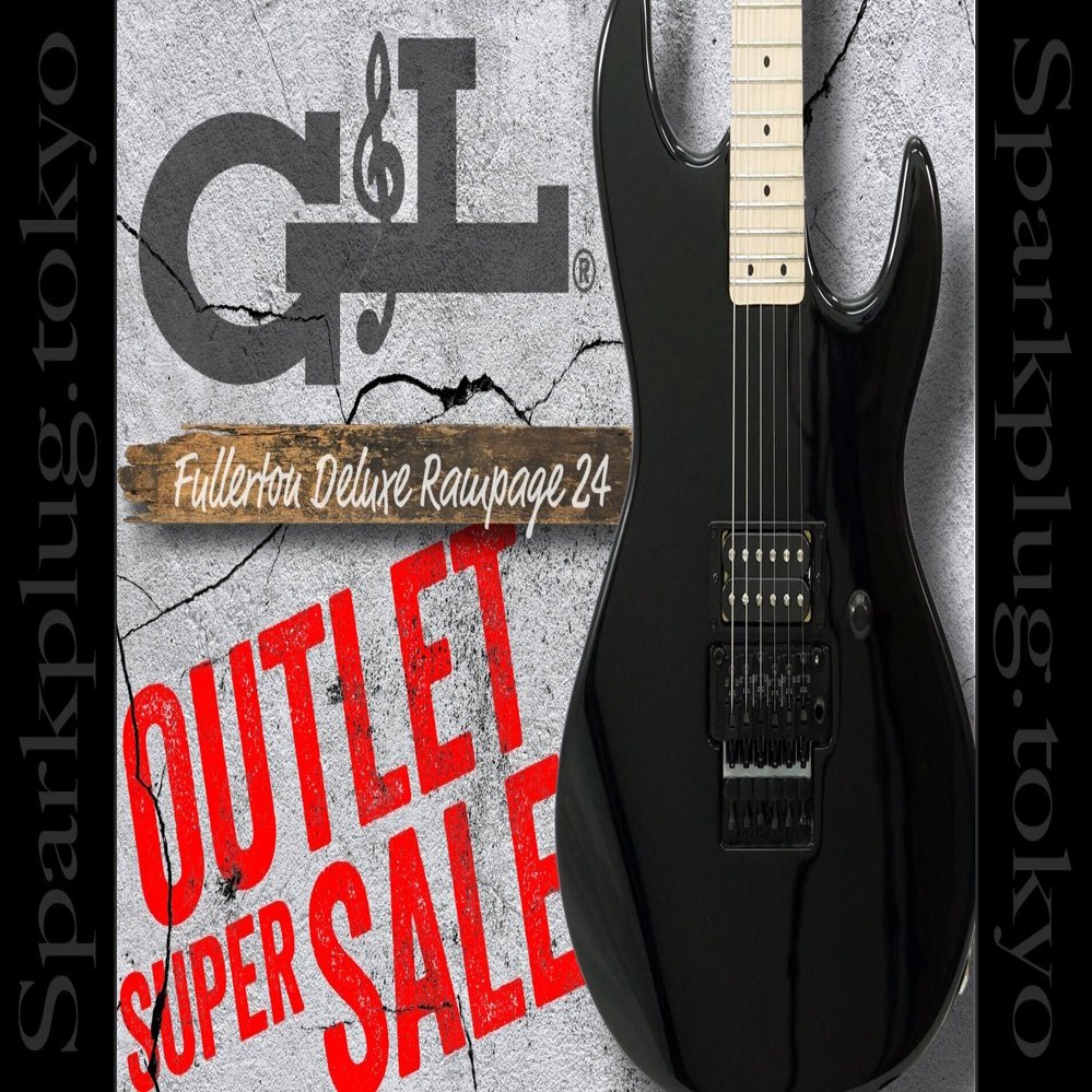 G&L祭り！入手困難なUSA製「Fullerton Deluxe Rampage 24