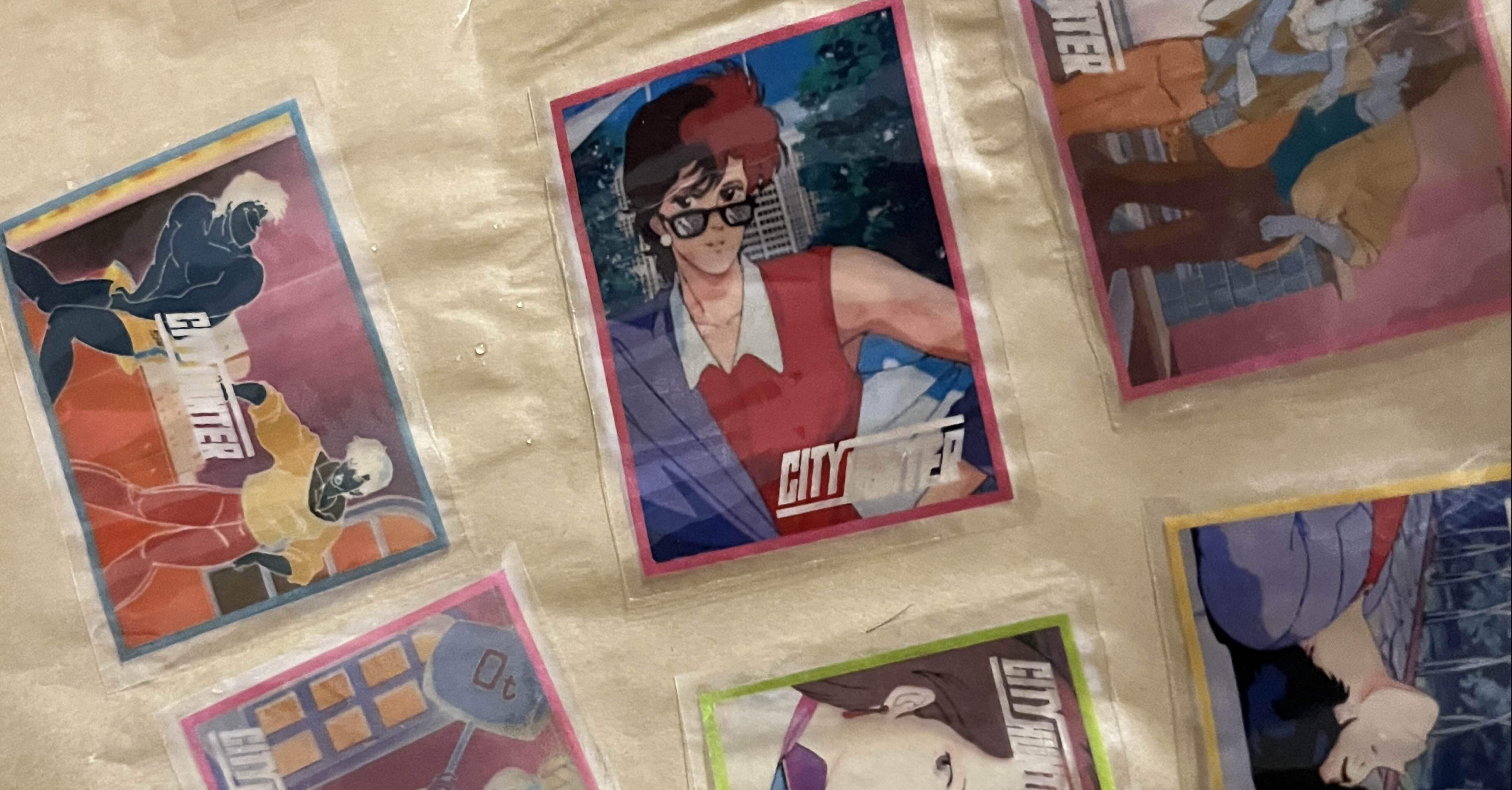 OPPテープで透明ステッカー自作｜MAKOTO