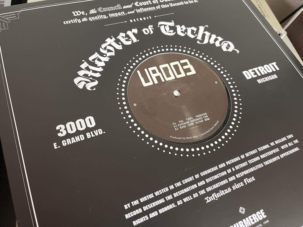 Underground Resistance｜デトロイトから銀河へ― 電子のMilky Wayを