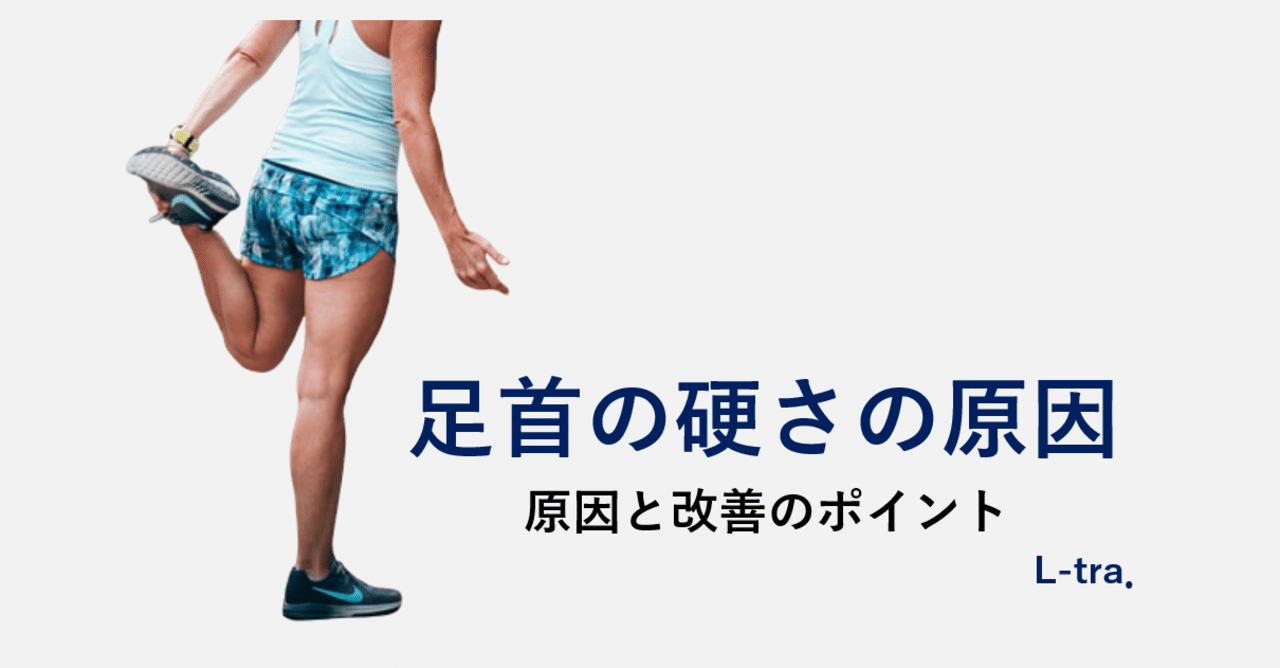 足首の硬さの原因とは 原因と改善のポイント 宮田 洋佑 柔道整復師 Jspo At Note