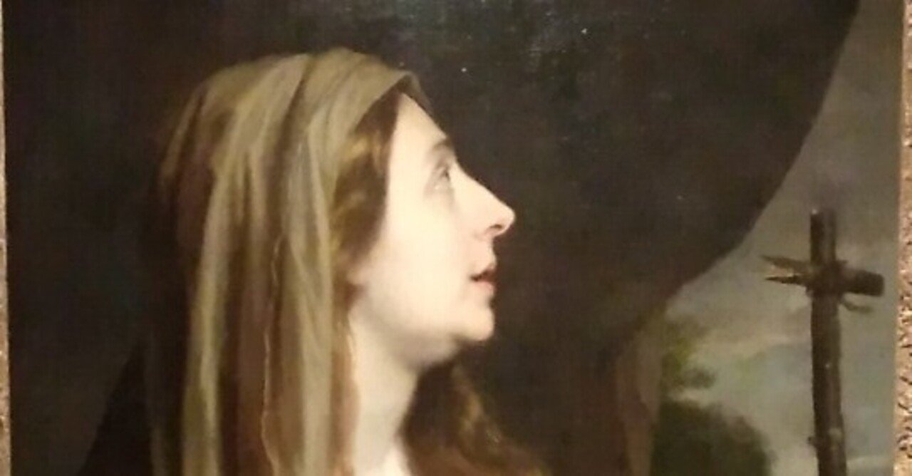 マグダラのマリア」フィリップ・ド・シャンペーニュ 国立西洋美術館