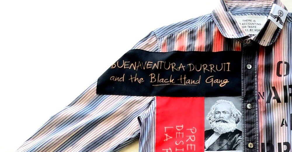 アナーキーシャツ 毛沢東 アナーキーシャツ061：ブリーチしない？ 常識を無視した実験作