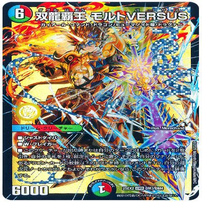 モルトversus3枚　ガイアッシュ4枚　ドギラゴンバスター1枚 デュエマ 】モルトVERSUS入りガイアッシュ覇道 メモ書き 【オリジナル