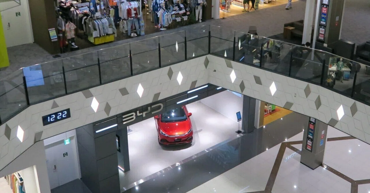 The Deep Reason Why Chinese EV Maker BYD is Selling Cars at Aeon｜Yoichi ...