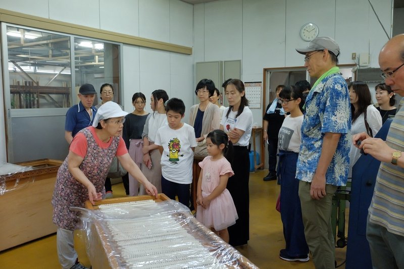 ちゅるんと美味しい！和泉の手延べ長そうめんづくり体験ツアー3.6ｍの手延べそうめんづくり体験と絶品そうめん実食2