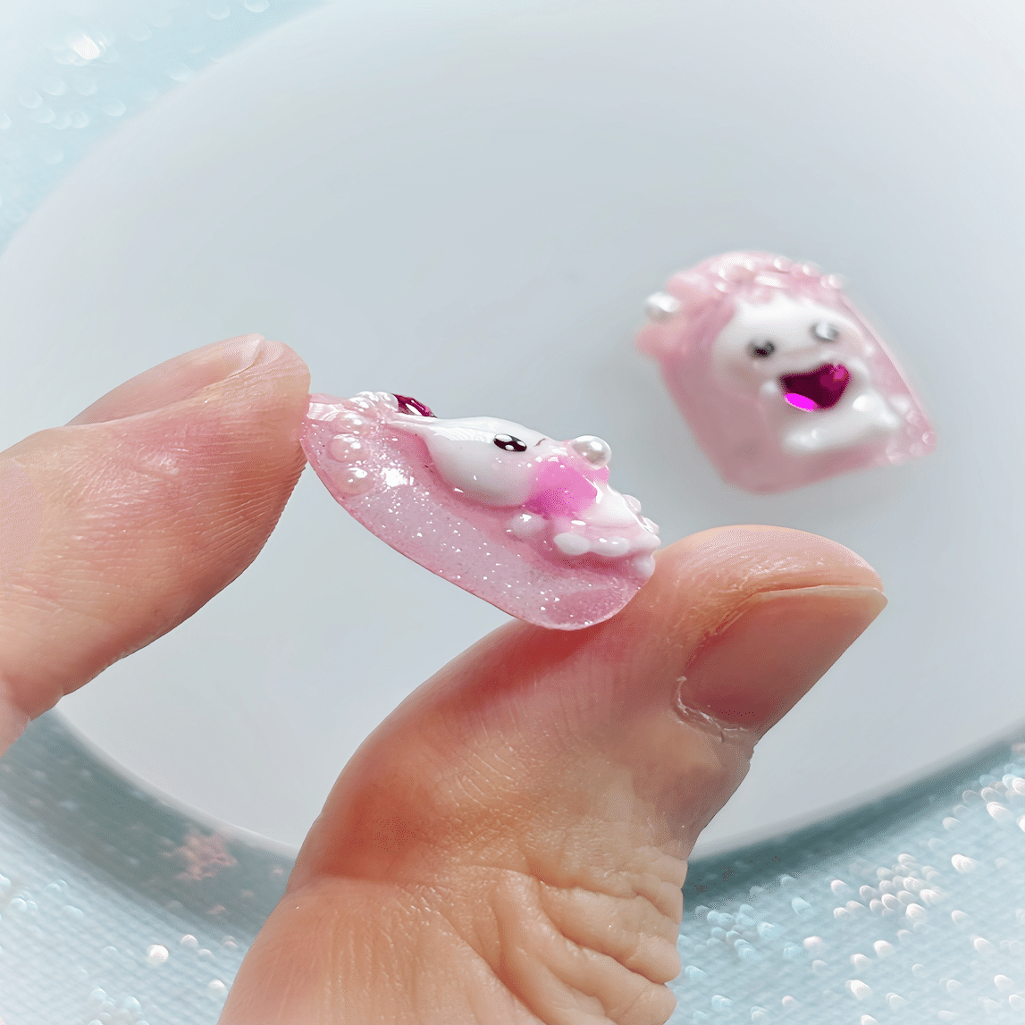 3Dネイル初心者必見】 オリジナルネイルパーツをモールド化して