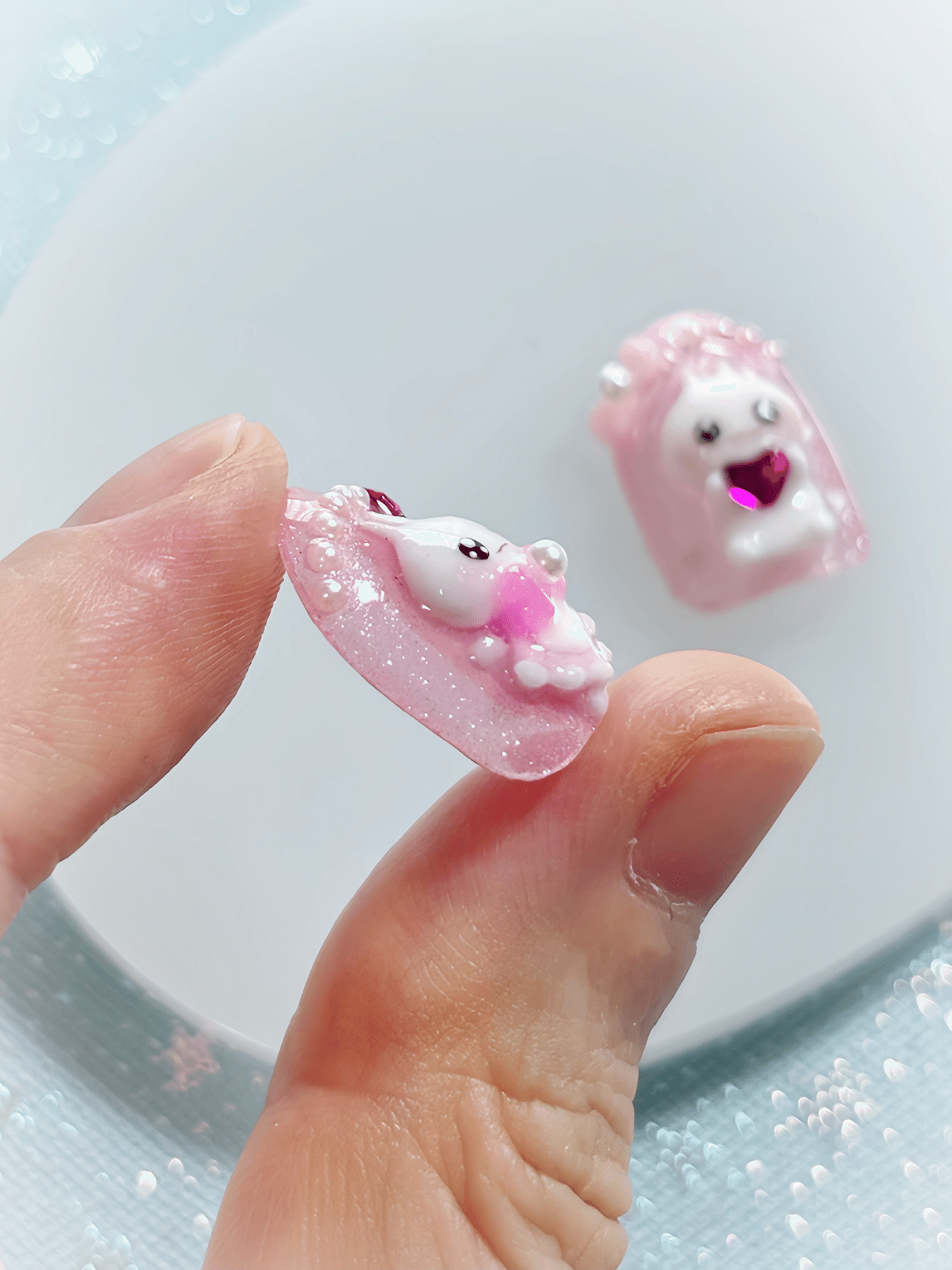 3Dネイル初心者必見】 オリジナルネイルパーツをモールド化して