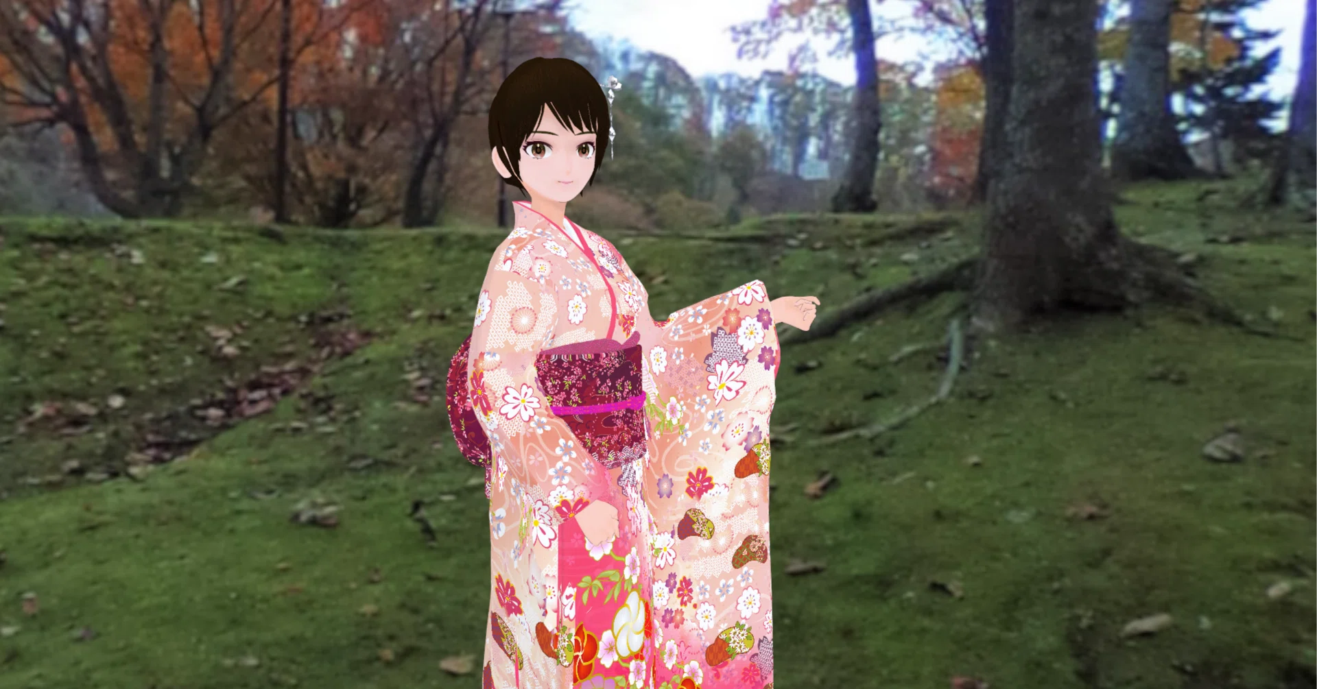 着物アバター制作に関するメモ書き｜メル（Melvina Sakura）