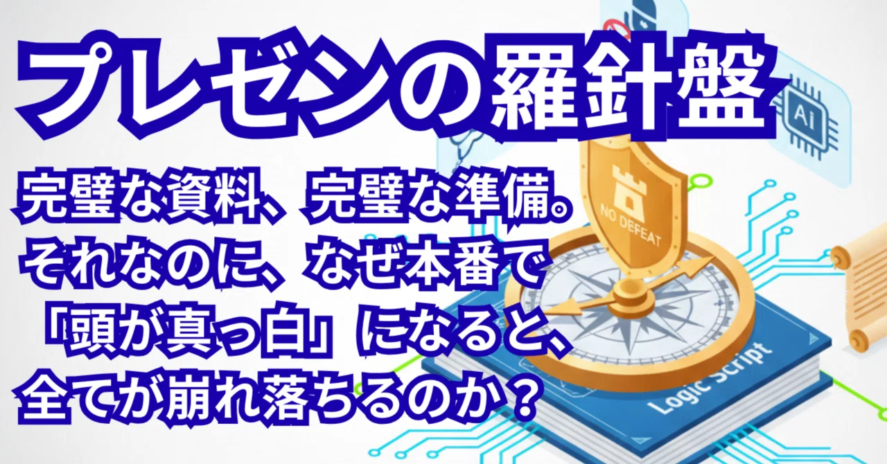 完璧な資料、完璧な準備。それなのに、なぜ本番で「頭が真っ白」になると、全てが崩れ落ちるのか？｜転職の羅針盤