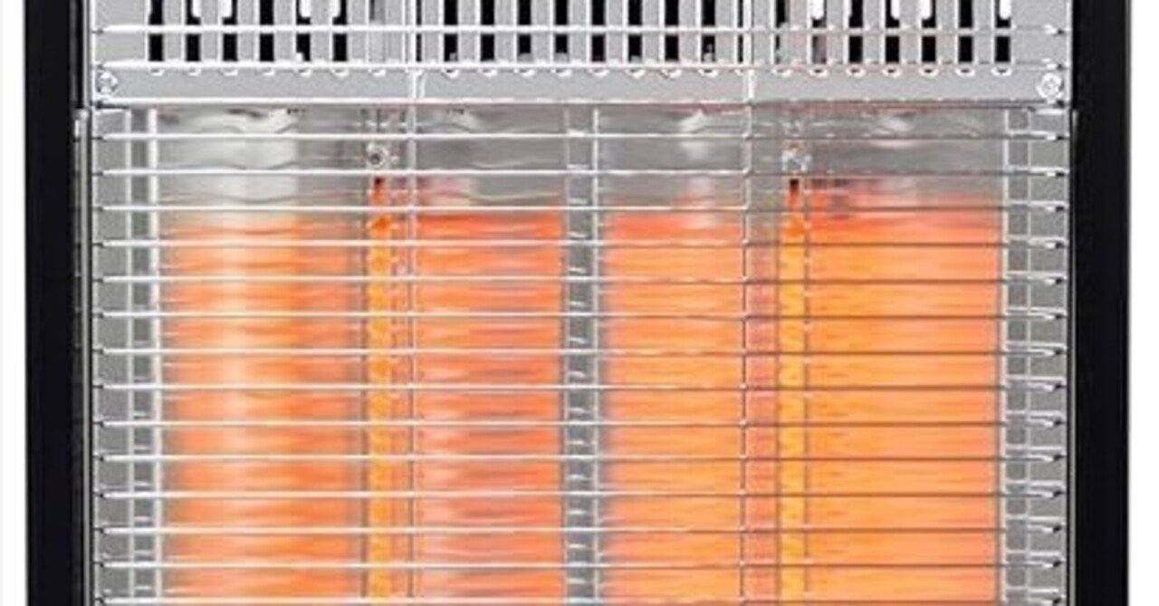 山善 遠赤外線 カーボンヒーター DC-S097(B) 口コミ評判｜脱衣所や寝室