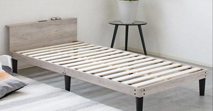 Major In Life 宮棚付きベッドフレーム シングル 口コミ評判｜組み立て