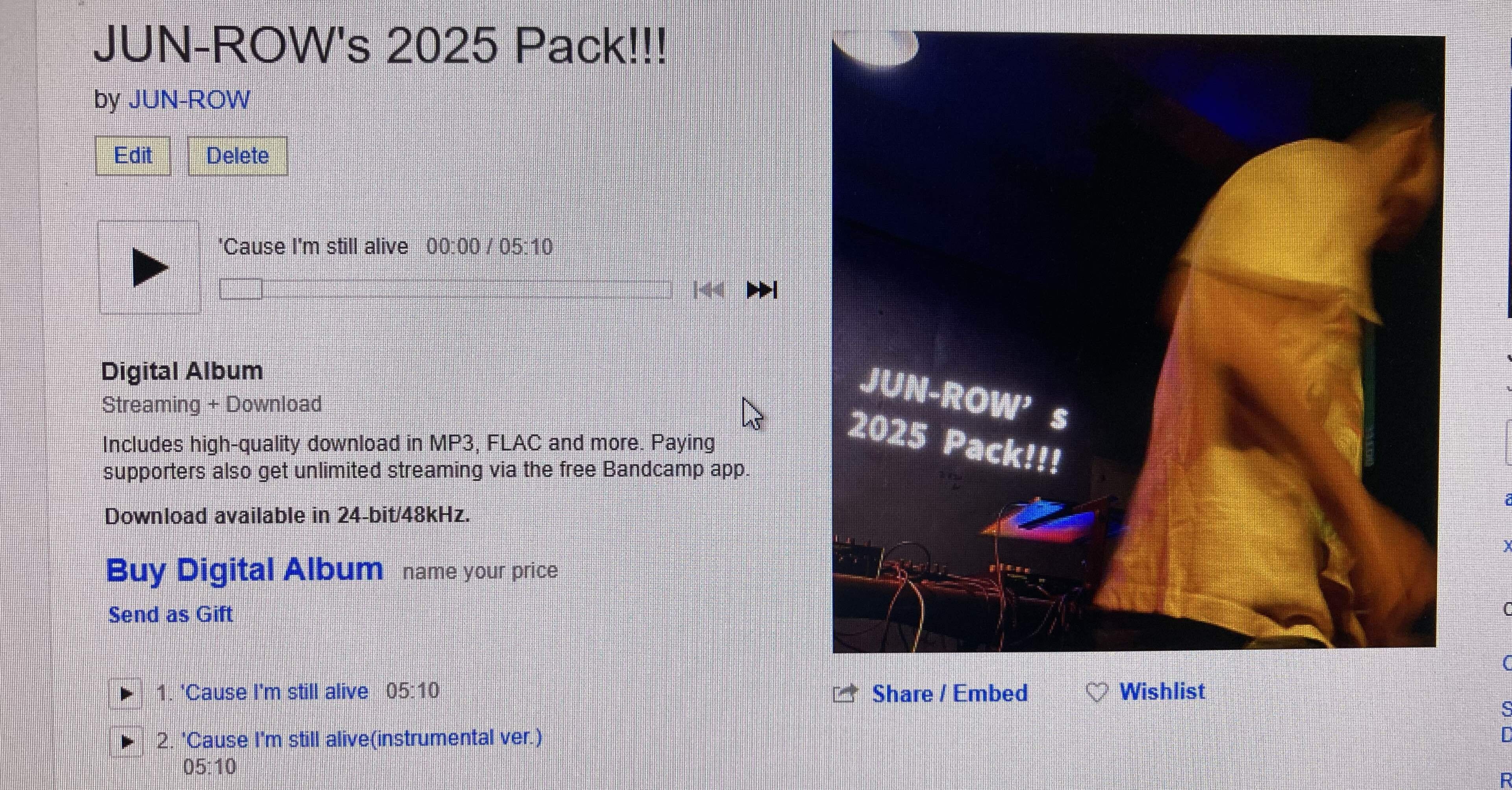 月報】2025年10月：曲を作ってM3で出した｜JUN-ROW