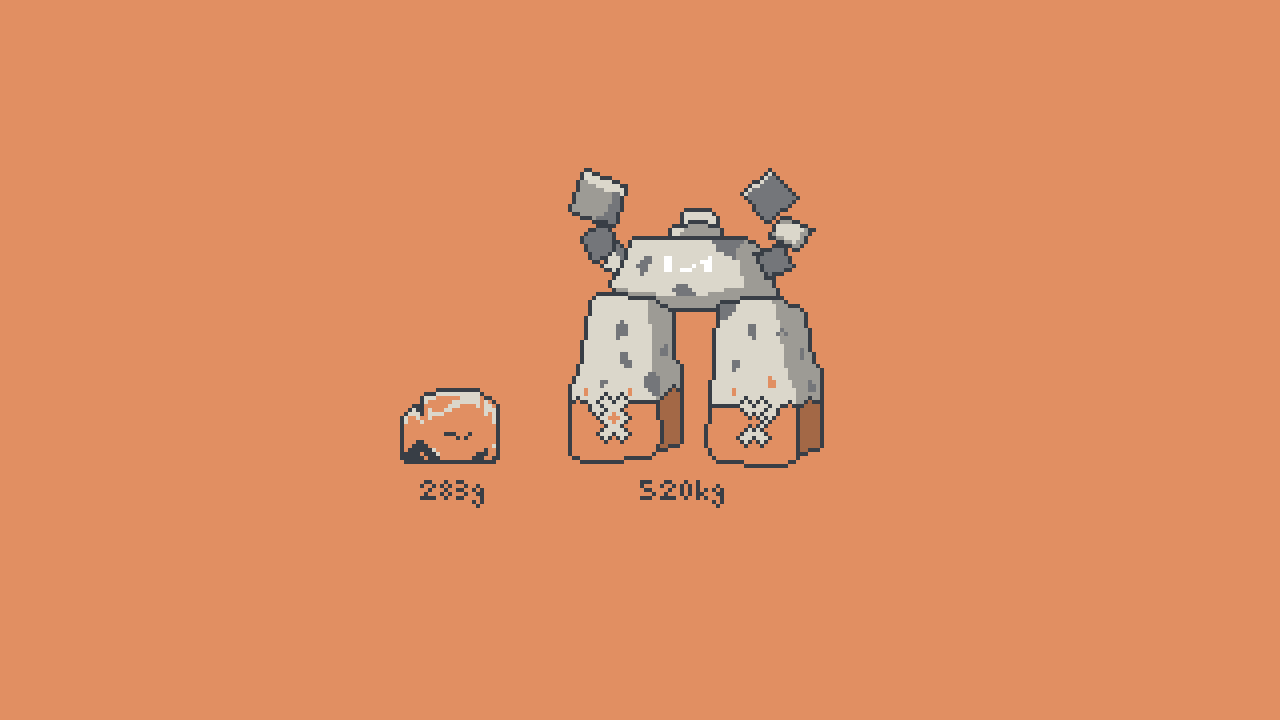 カービィ系統のドット絵を描きました おつき Note