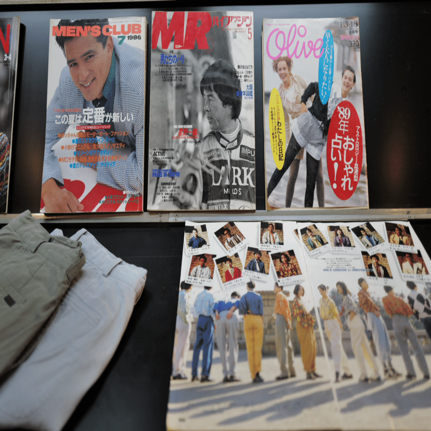 80年代DCブランドを専門に扱う日本唯一の古着屋。上田市の現役大学生に