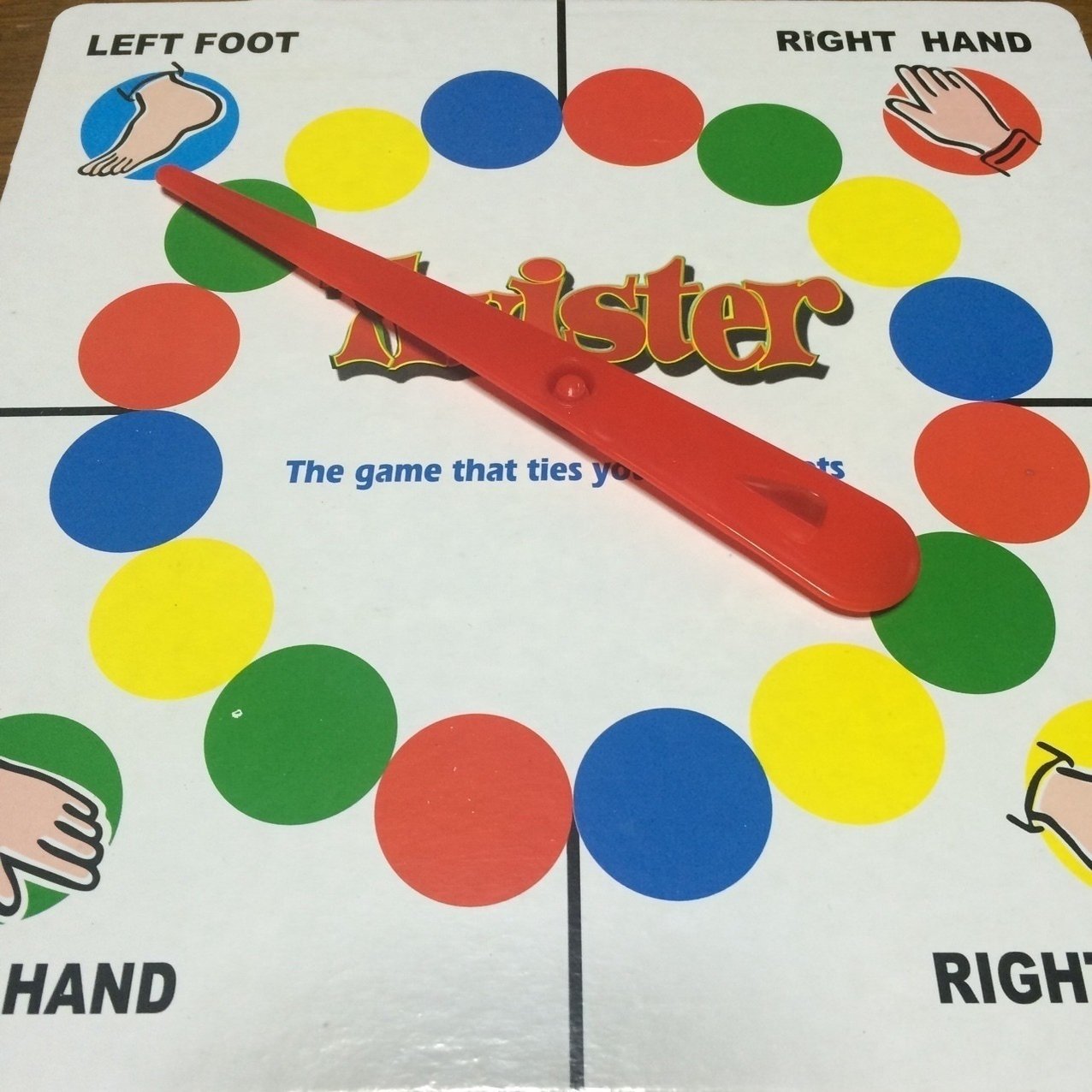 英語で遊ぼう Twister ゲーム Wings Note