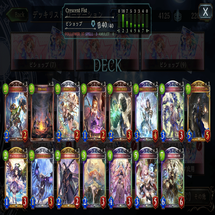 Shadowverse】WUP環境初期における機械自然ビショップの構築考察｜メタセコ