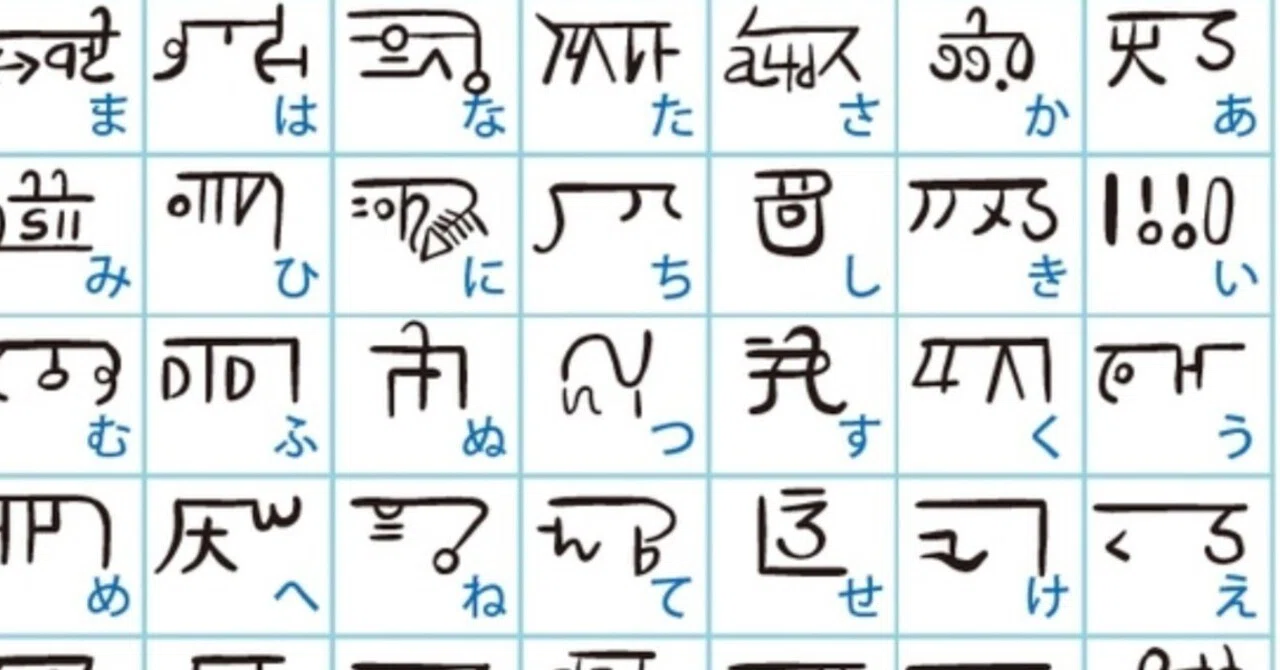 龍体文字 48文字の主な意味｜日本一周、世界一周 もふP