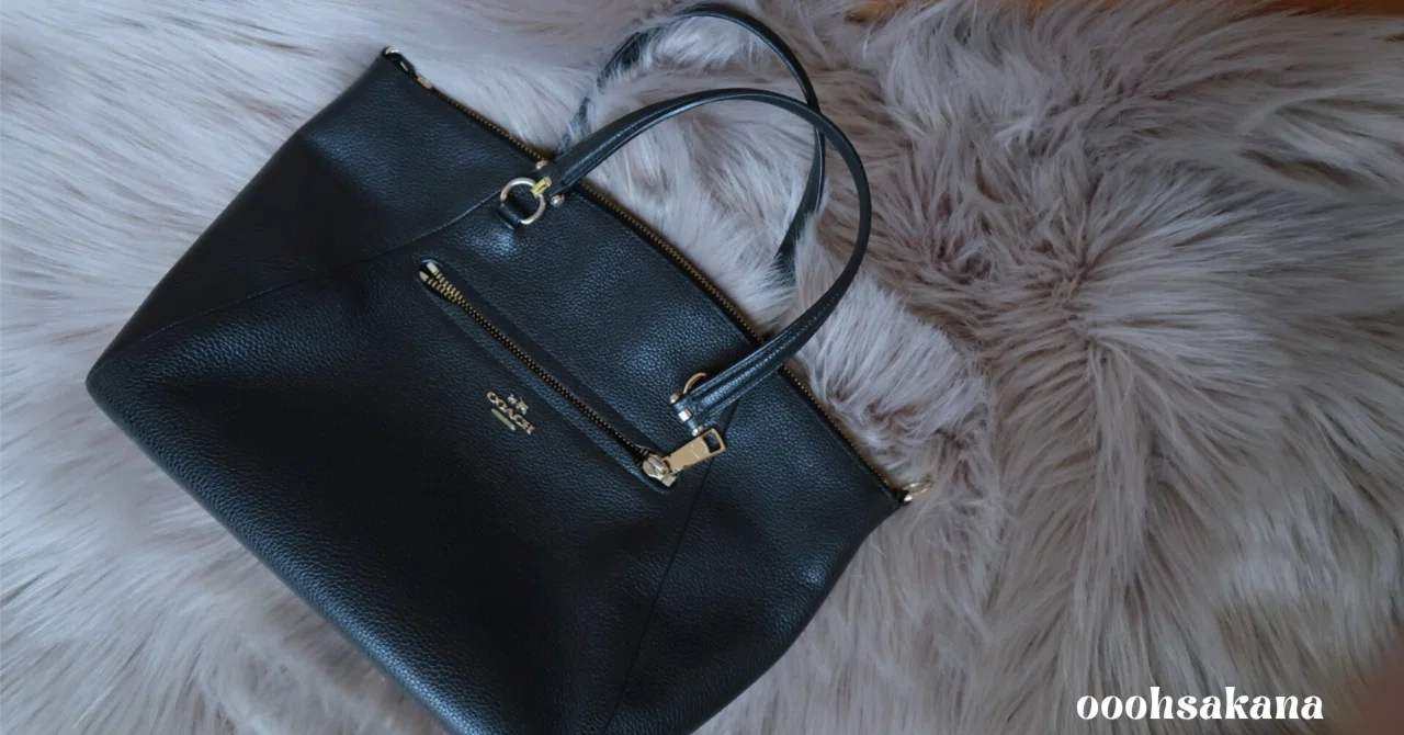 十数年前のCOACHバッグをまた愛用し始めて思ったこと｜おさかなちゃん 