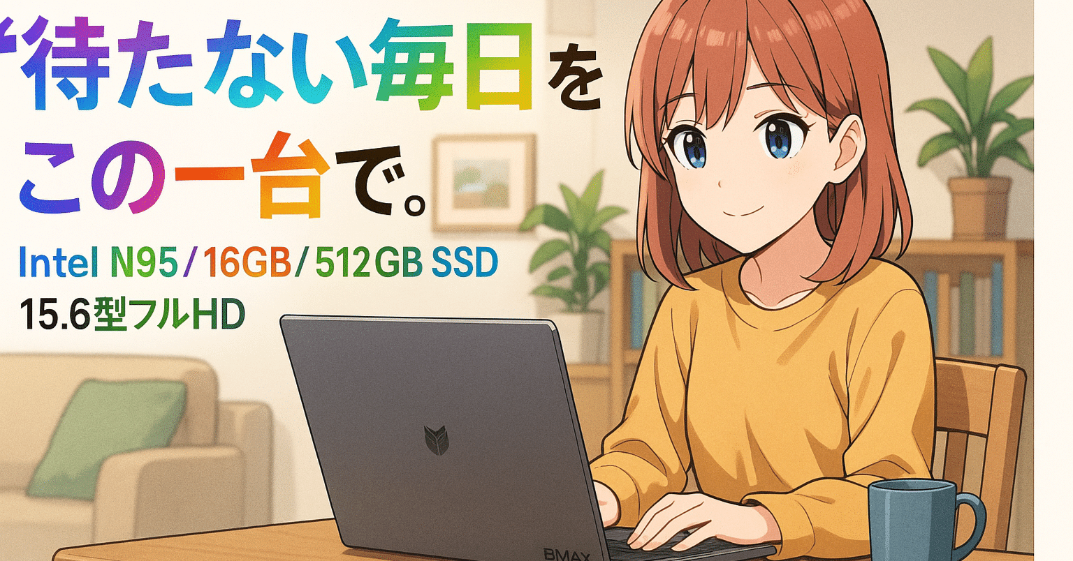 実質タダ？】4万円台でこの性能は事件です。BMAX X15PROがノート