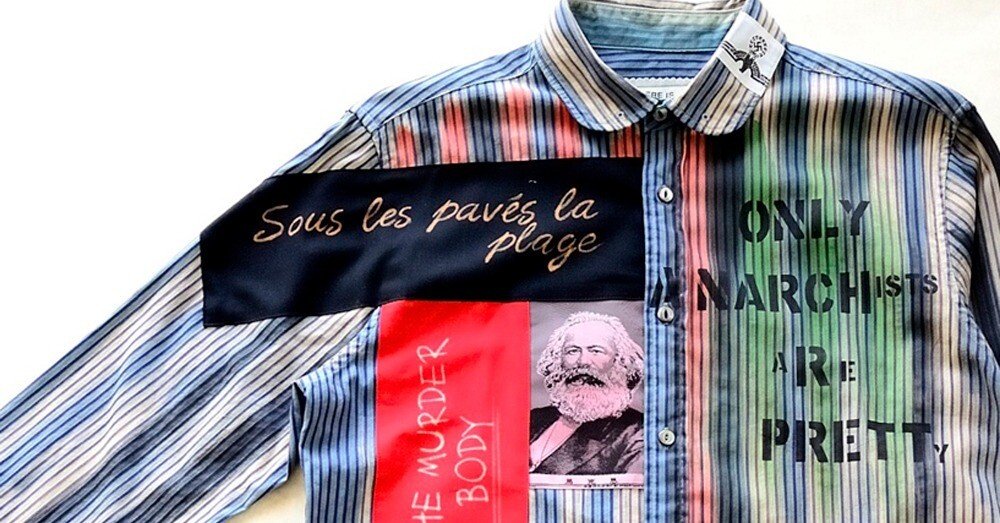 アナーキーシャツ 毛沢東 t.n.A.f.t.｜anarchy shirt・seditionaries・70s punks