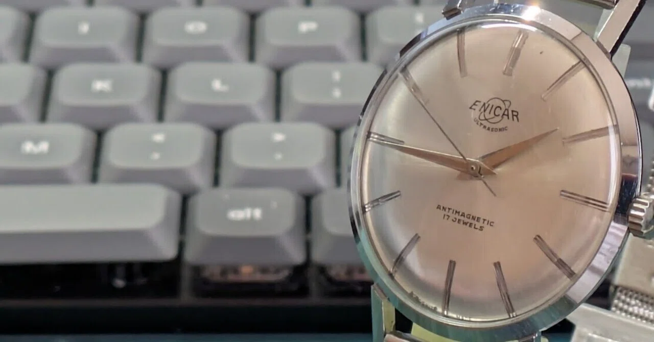 No.163 | Enicar | AR-1010 | 不動の原因を探る時計｜とある猫好き