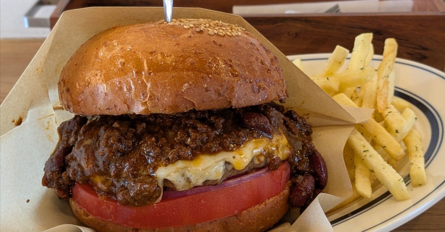 チリコンカンバーガー＠ORLANDO PEOPLES(愛知県一宮市)｜バババイン