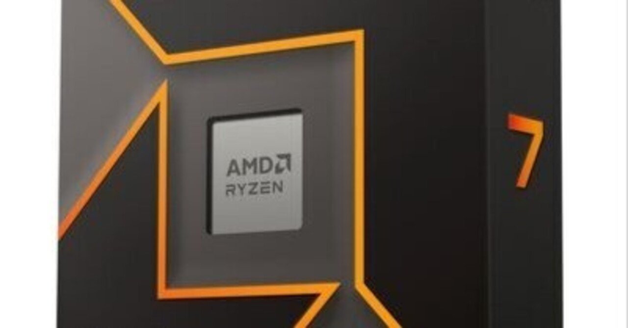 本日見つけた掘り出し物】AMD Ryzen 7 9700X BOX：次世代8コア/16