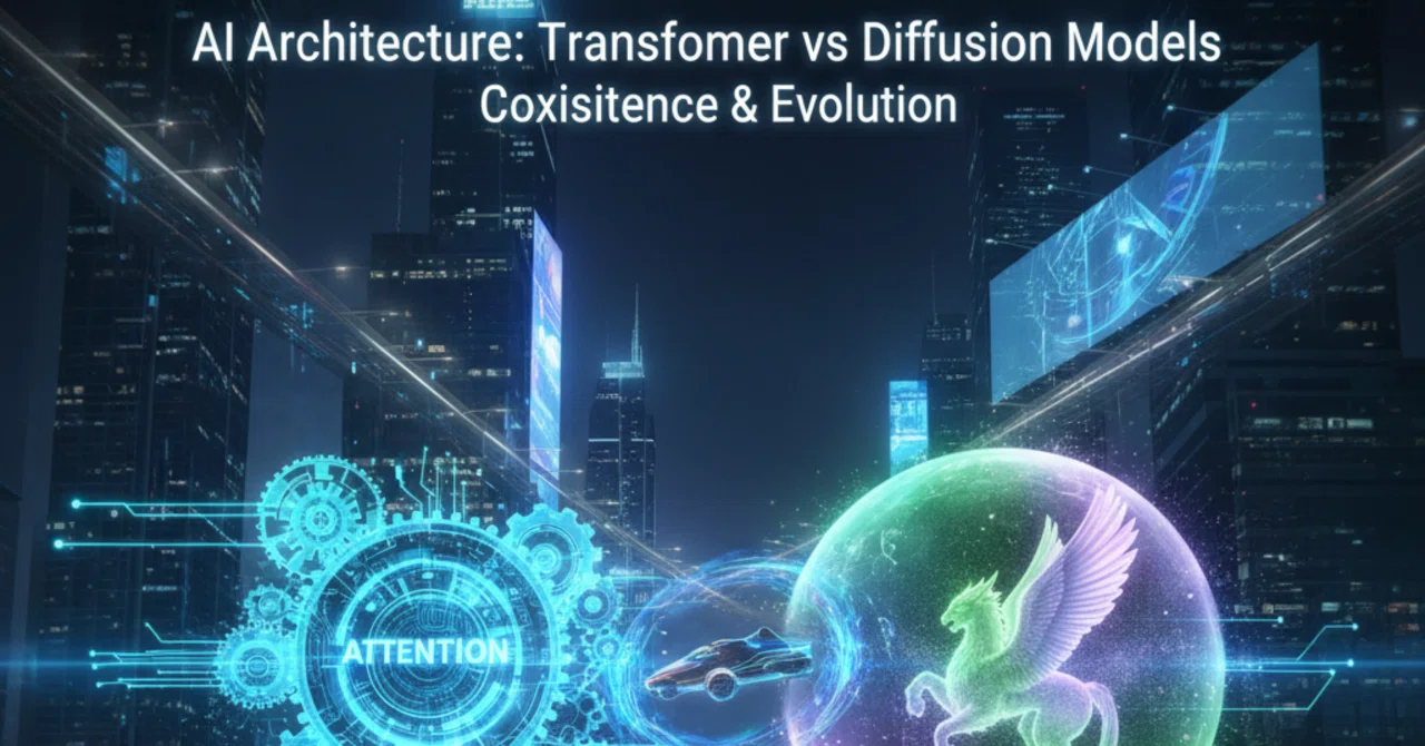 Transformer vs 拡散モデル：競争か共生か？DiTとSoraが示す次世代AIの進化と限界｜tagtag