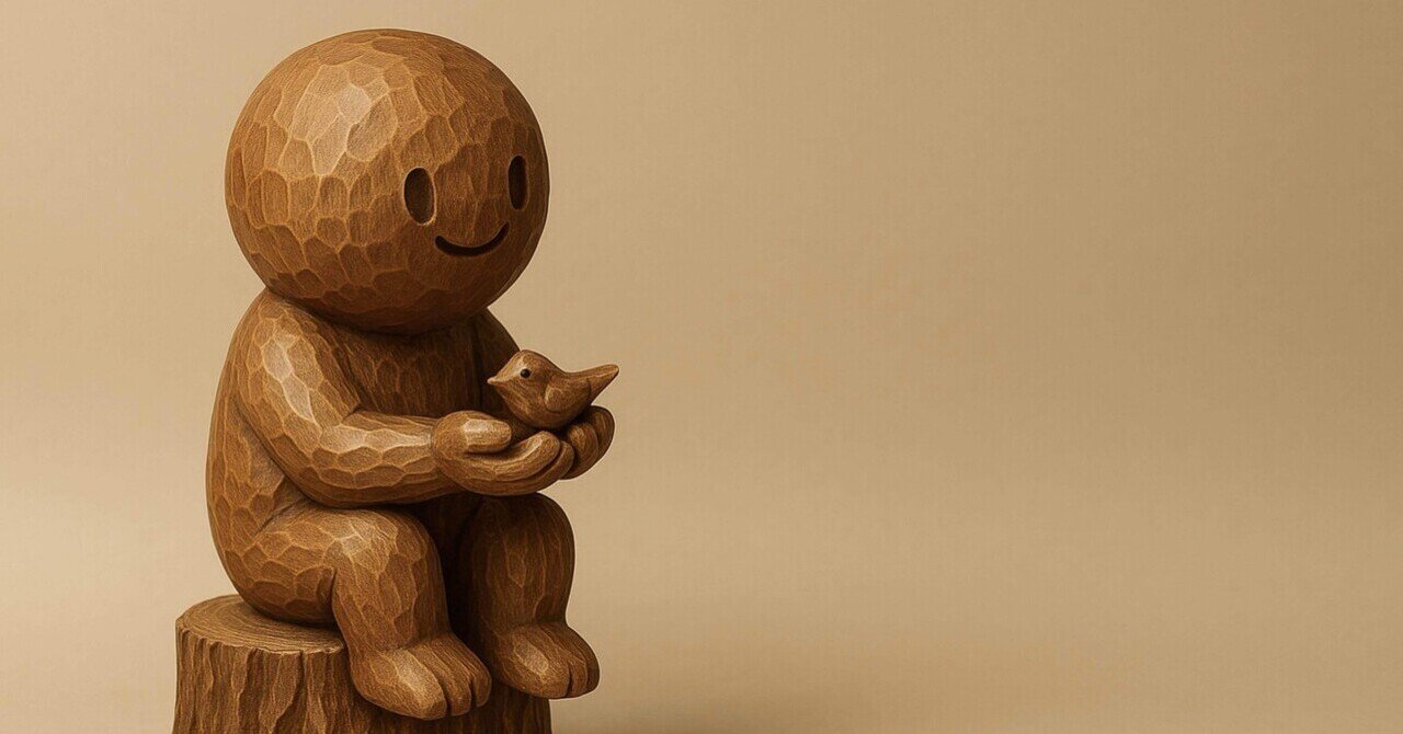 AI画像生成】AIに“ノミ”を持たせる！「木彫り彫刻風」プロンプトが温か