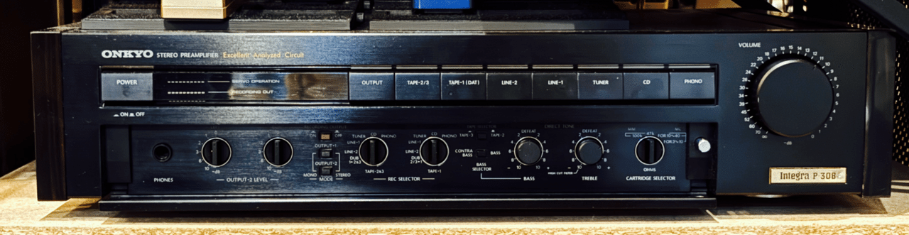 名機 ONKYO P-308で体感する、国産ヴィンテージプリアンプの到達点