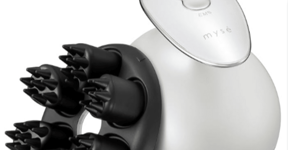 ヤーマン ミーゼ ニードルヘッドスパ EMS MS33WAM ホワイト：自宅で