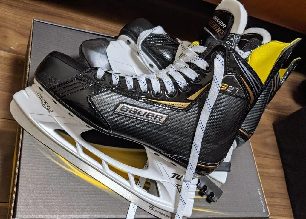 Bauer アイスホッケー靴 24.3 （SUPREME 2S PRO ゴールスケート 