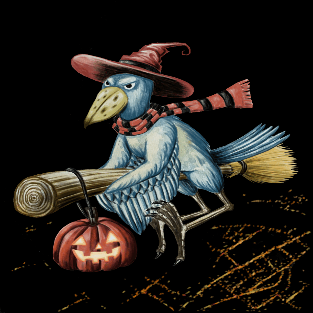 ハロウィンイラストとおまけ🎃｜さわこり